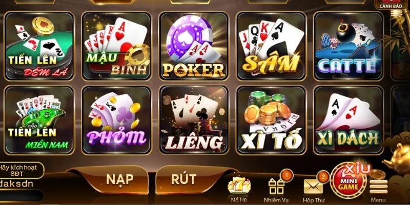 Thông tin nổi bật về sảnh game bài Hitclub