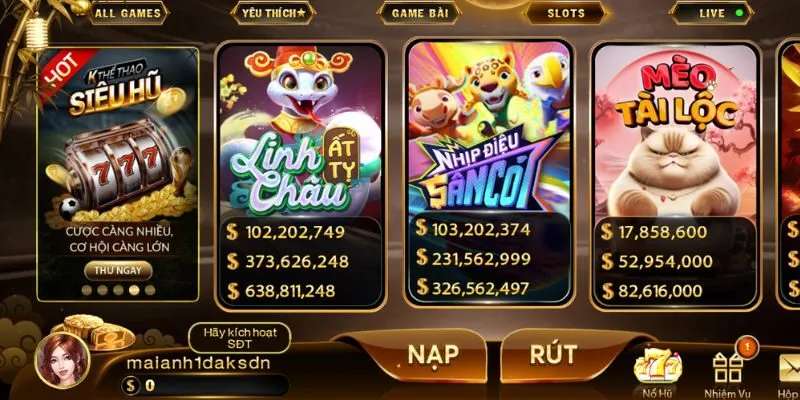 Trải nghiệm Hitclub mượt mà trên PC lẫn mobile